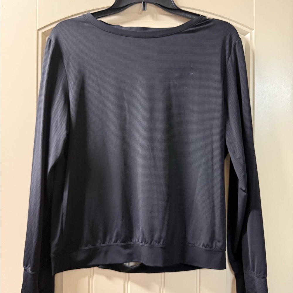 ZYIA Charcoal Long Sleeve Tee